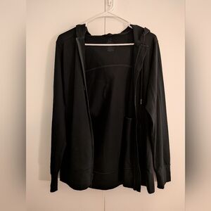 Woolx Ryann Black Zip-Up Hoodie Small